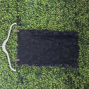 Oasis Foschini Black Floral Lace Skirt Size 10